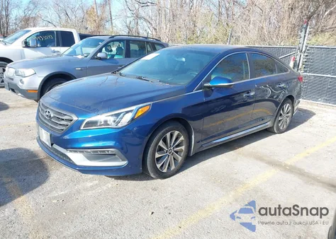 2015 Hyundai Sonata Sport from USA, damaged, VIN 5NPE34AF0FH188358